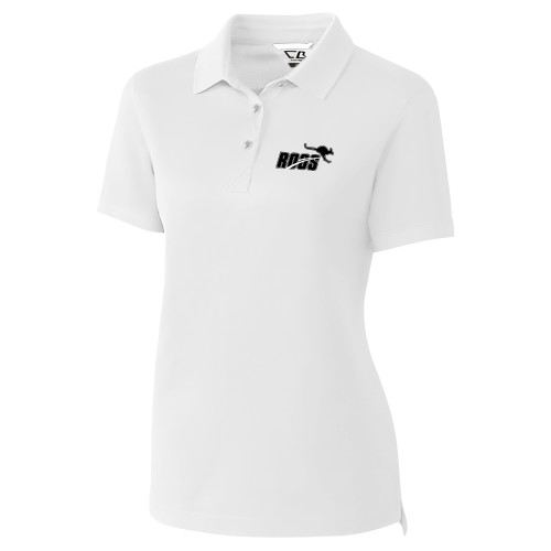  C&B Womens White Advantage Polo - Roos