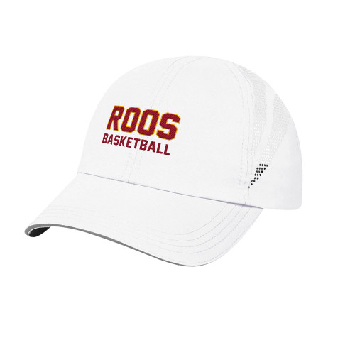  Womens White Performance Cap - Basketball