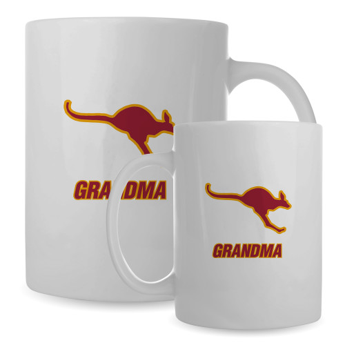  Full Color White Mug 15oz - Grandma