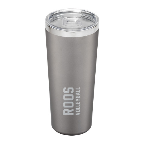  Thor Vacuum Insulated Grey Tumbler 22oz - Volleyball Engraved
