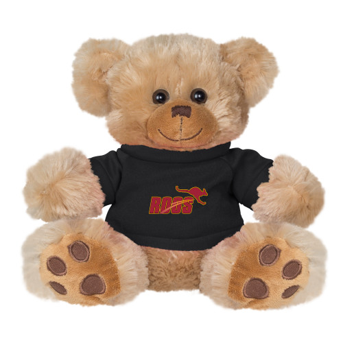  Plush Big Paw 8 1/2 inch Brown Bear w/Black Shirt - Roos