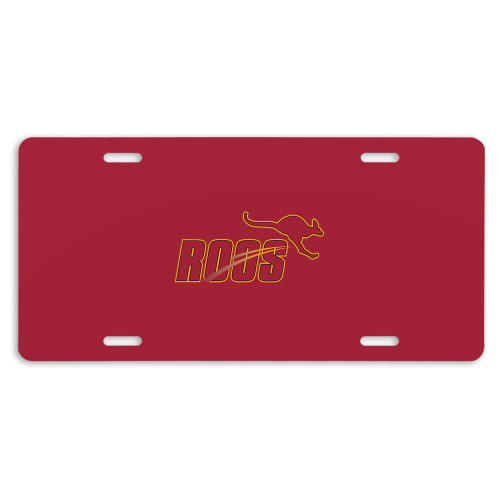  License Plate - Roos