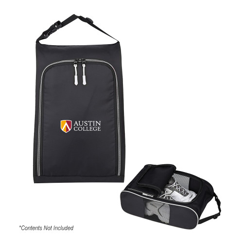  Crosstown Side Mesh Black Shoe Bag - Institutional