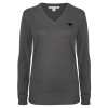Thumbnail image for  Womens Charcoal Heather VNeck Sweater