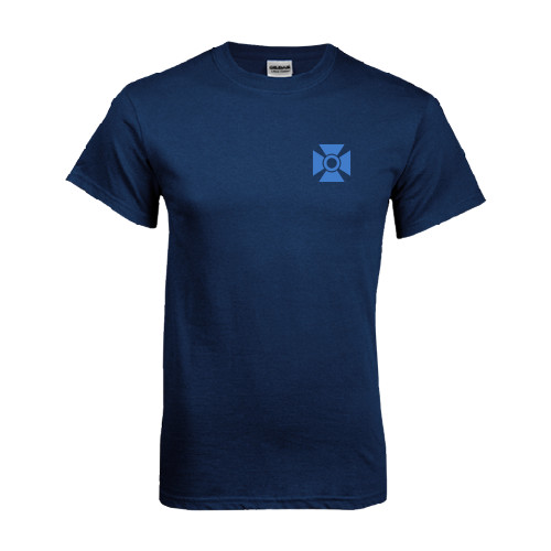 Navy T Shirt-Cross