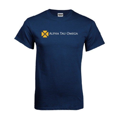 Navy T Shirt-Official Logo Flat Version