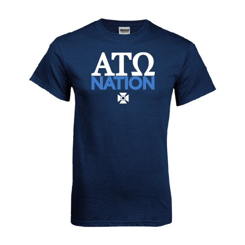 Navy T Shirt-ATO Nation