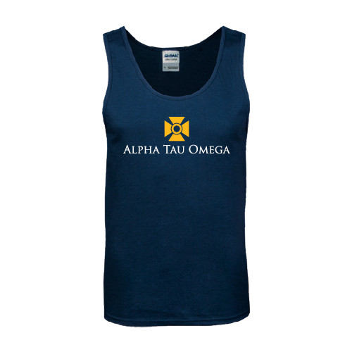 Navy Tank Top-Official Logo