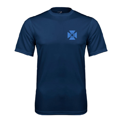 Navy Performance Tee-Cross