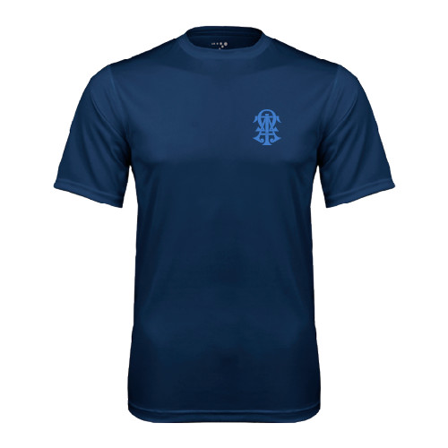 Navy Performance Tee-ATO Interlocking