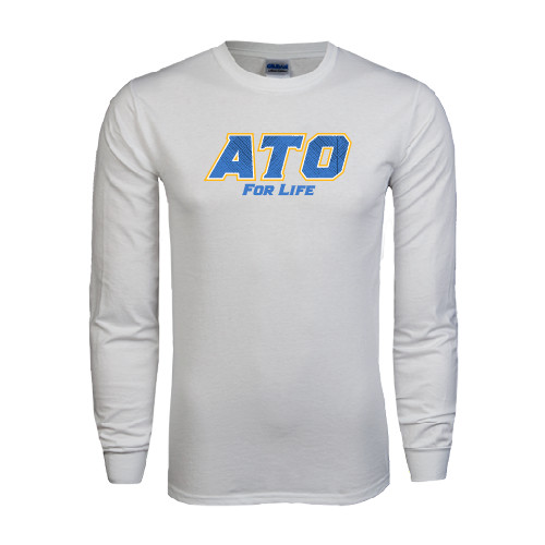 White Long Sleeve T Shirt-ATO For Liffe