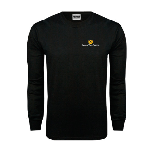 Black Long Sleeve T Shirt-Official Logo