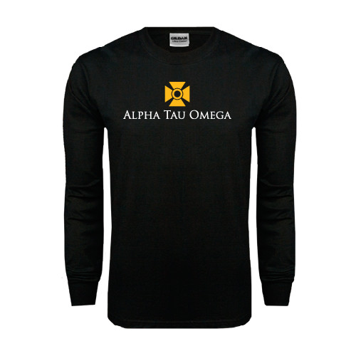 Black Long Sleeve T Shirt-Official Logo
