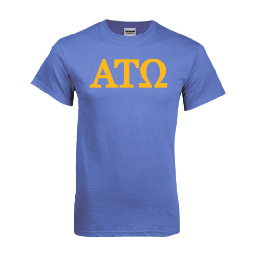 Arctic Blue T Shirt-ATO Greek Letters