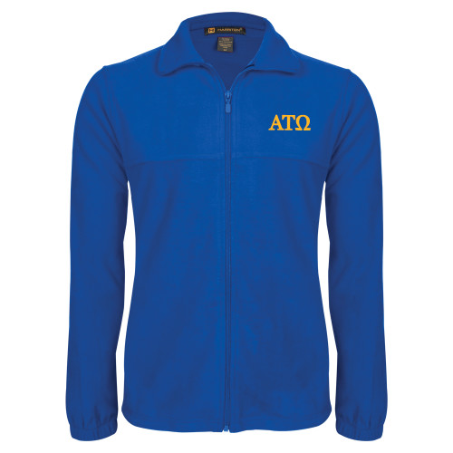 Royal Fleece Full Zip Jacket-ATO Greek Letters