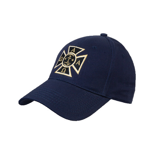 Navy Structured Adjustable Pro Style Hat-Badge