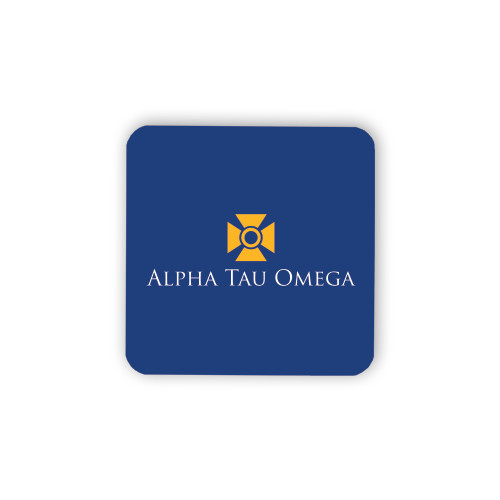 Hardboard Coaster w/Cork Backing 4/set-Official Logo