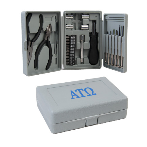 Compact 26 Piece Deluxe Tool Kit-ATO Greek Letters