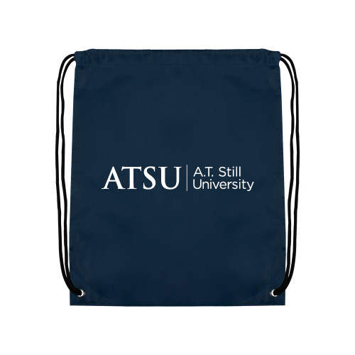 A.T. Still Univ Navy Drawstring Backpack