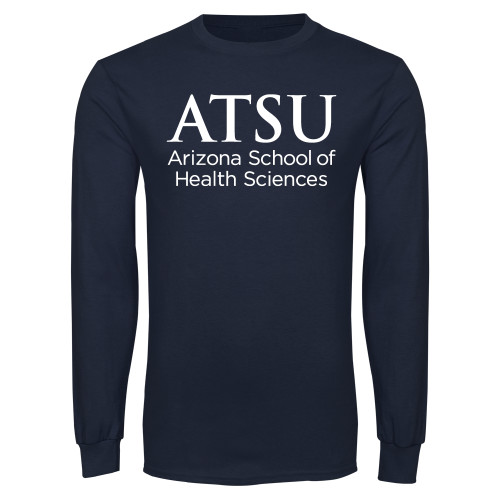 A.T. Still Univ Navy Long Sleeve T Shi