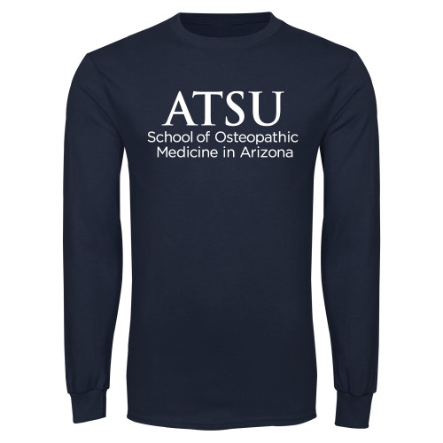 A.T. Still Univ Navy Long Sleeve T Shi