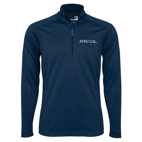  Syntrel Navy Interlock 1/4 Zip - ATSU Primary Logo