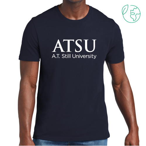 A.T. Still Univ Allmade Navy Organic Cotton T