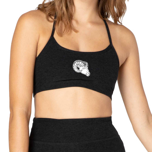  Beyond Yoga Womens Darkest Night Spacedye Slim Racerback Bra  - ATSU Ram