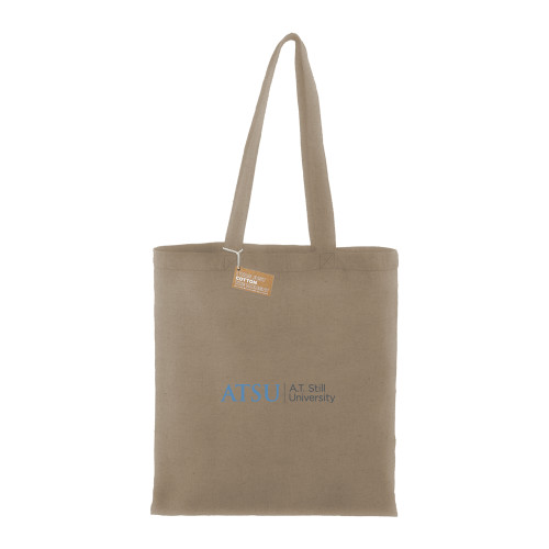 A.T. Still Univ Recycled Cotton Twill Natural Tote