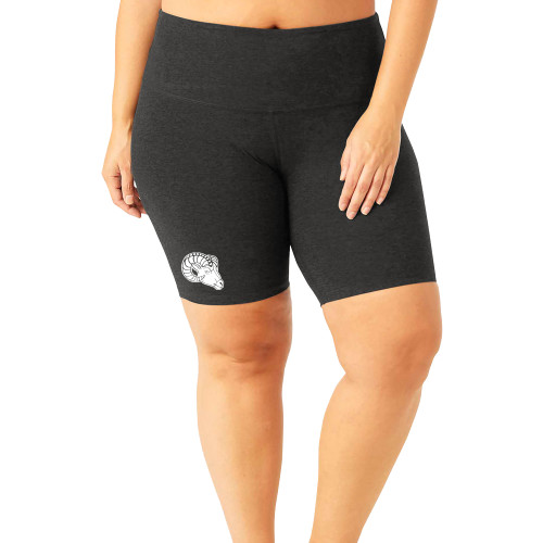 Beyond Yoga PLUS Spacedye High Waisted Biker Short Darkest Night - ATSU Ram