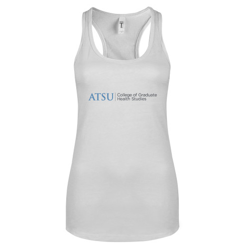 A.T. Still Univ Next Level Racerback Tank Whi