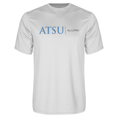  White Performance Tee - ATSU Alumni