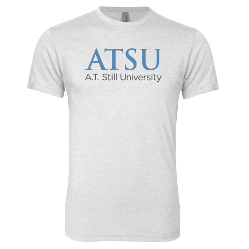 A.T. Still Univ Next Level Heather White Triblend T