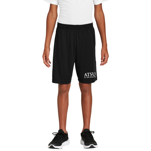 A.T. Still Univ Youth Black Competitor Shorts