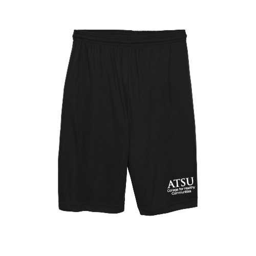  Youth Black Competitor Shorts - Stacked College for Healthy Communities CHC