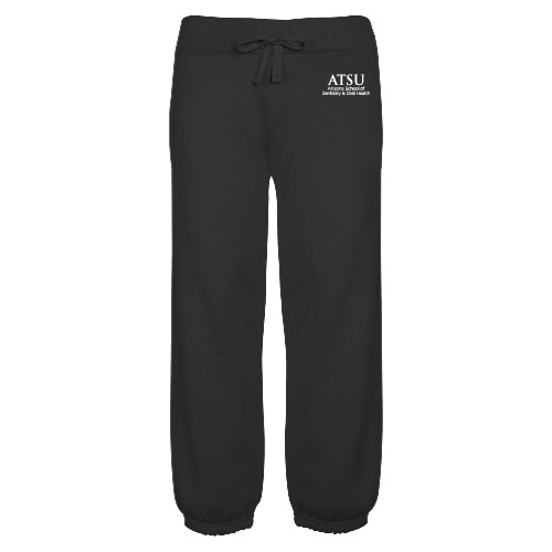  ENZA Womens Black Banded Fleece Capri - ATSU Arizona School Dentistry Secondary