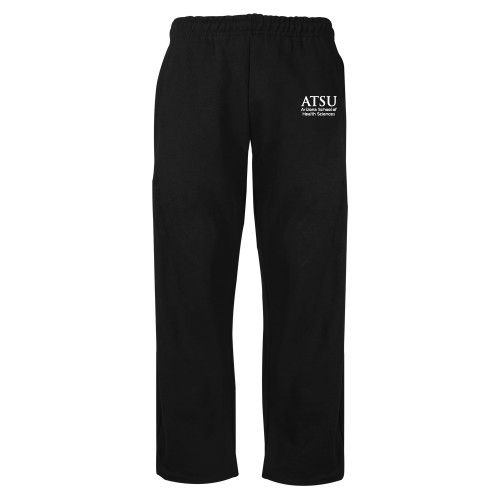 A.T. Still Univ Black Fleece Open Bottom Pa