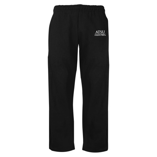 A.T. Still Univ Black Fleece Open Bottom Pa