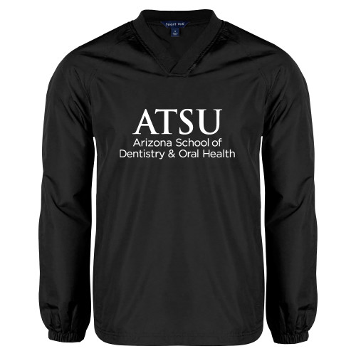  Black V Neck Raglan Windshirt - ATSU Arizona School Dentistry Secondary