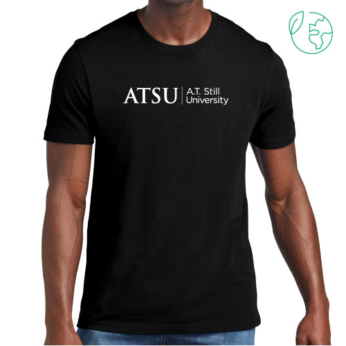  Allmade Black Organic Cotton Tee - ATSU Primary Logo