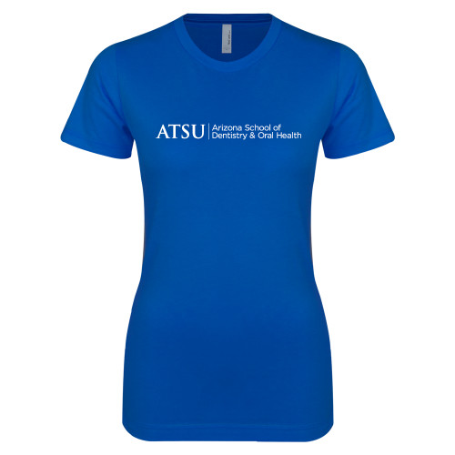  Next Level Womens Royal Boyfriend Tee - ATSU Arizona School Dentistry Primary