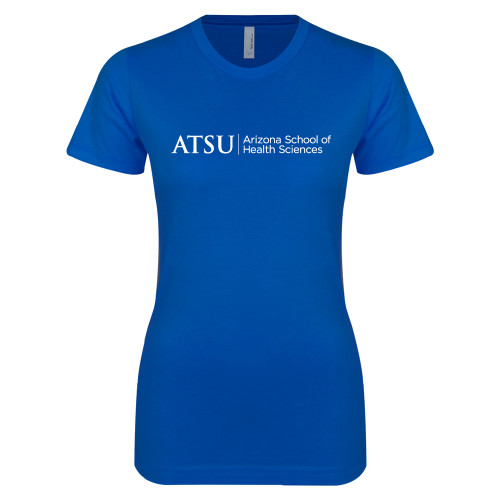  Next Level Womens Royal Boyfriend Tee - ATSU Arizona School Health Primary