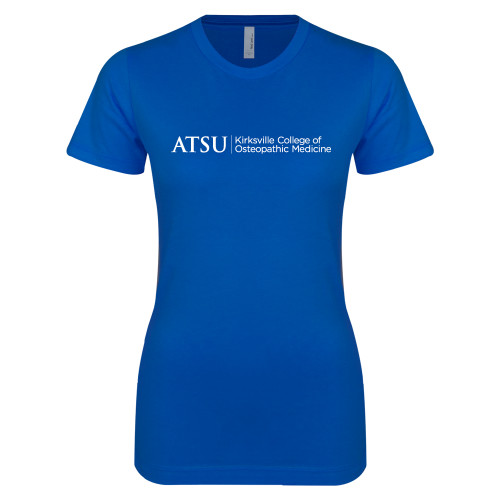  Next Level Womens Royal Boyfriend Tee - ATSU Kirksville Osteopathic Primary