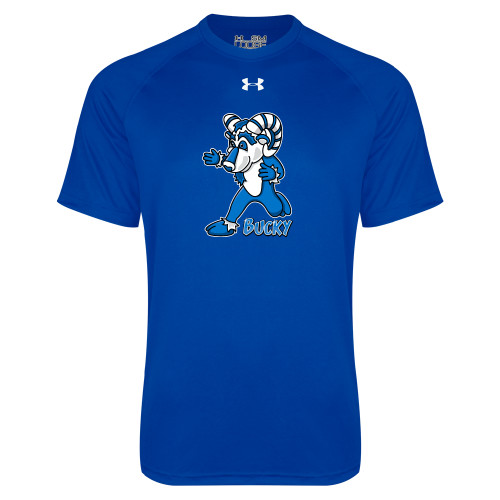  Under Armour Royal Tech Tee - ATSU Bucky the Ram