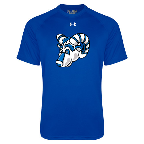  Under Armour Royal Tech Tee - ATSU Bucky Head