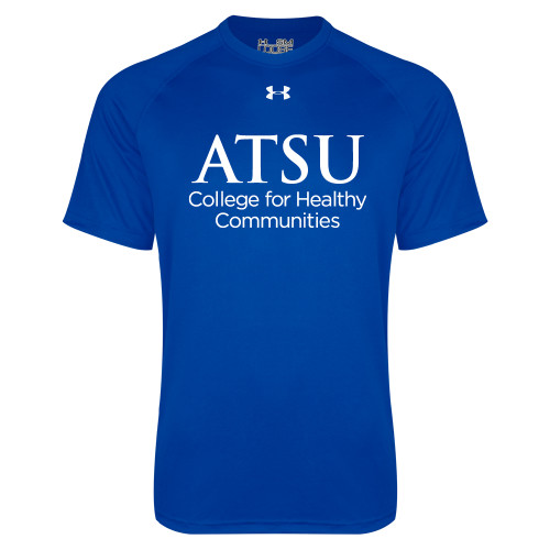  Under Armour Royal Tech Tee - Stacked College for Healthy Communities CHC