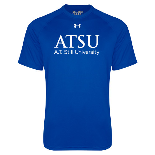  Under Armour Royal Tech Tee - ATSU Secondary Logo