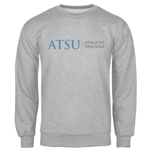  Grey Fleece Crew - ATSU Athletic Training