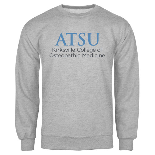  Grey Fleece Crew - ATSU Kirksville Osteopathic Secondary