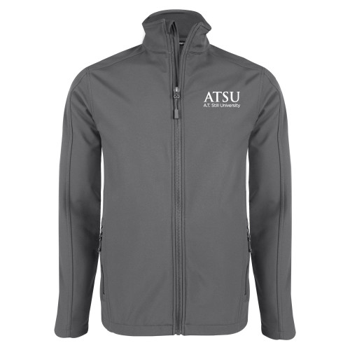  Charcoal Softshell Jacket - ATSU Secondary Logo